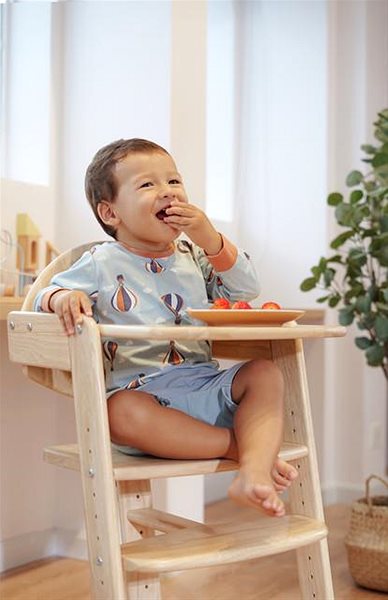 Geuther Filou Up nature highchair.