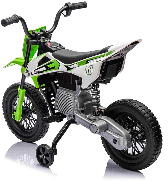 Elektromos motor gyerekeknek Motocross Green ...
