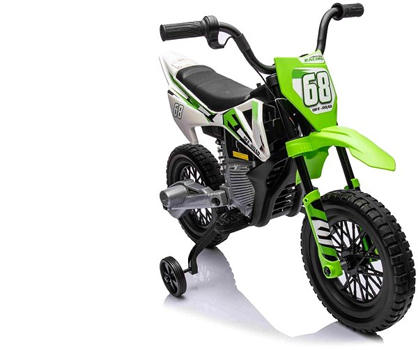 Elektromos motor gyerekeknek Motocross Green ...