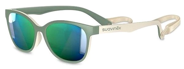 Napszemüveg Suavinex polarizált napszemüveg 3-8 éveseknek, világoszöld PLA