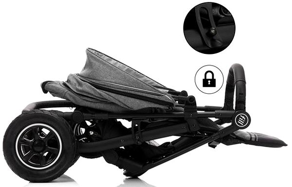 Baby Buggy Fillikid Adventure Air Grey ...