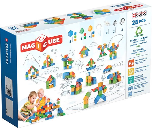 Bausatz Geomag Magicube Shapes 25 Teile ...