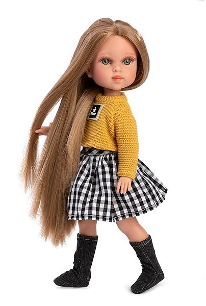 Guca 985 Penelope doll - realistic doll with all-vinyl body - 34 cm .