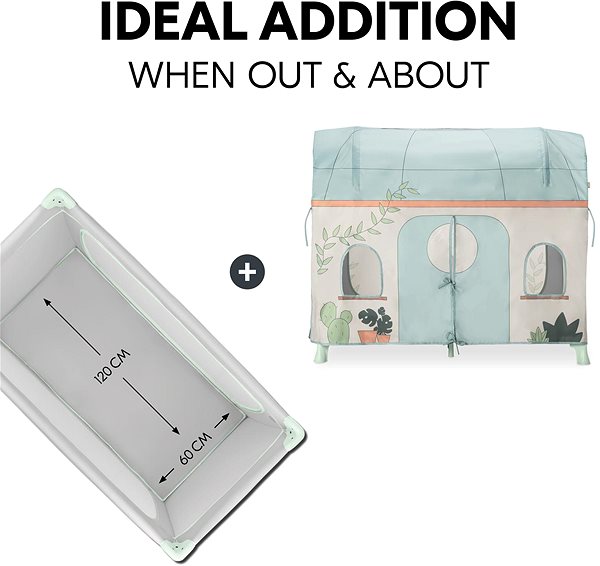 Tent for Children Hauck Travel Bed Cover Plants ...