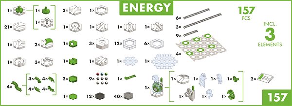 Stavebnice Ravensburger 274826 GraviTrax Akční set Energy ...