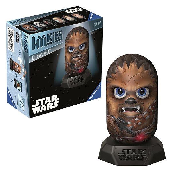 3D Puzzle Ravensburger 120010166 Hylkies Star Wars: Chewbacca ...