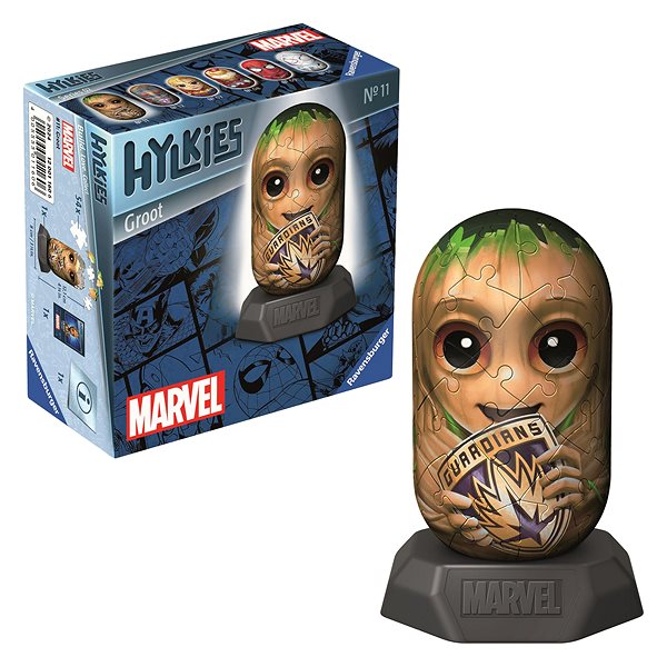 3D puzzle Ravensburger 120011606 Hylkies Marvel: Groot ...