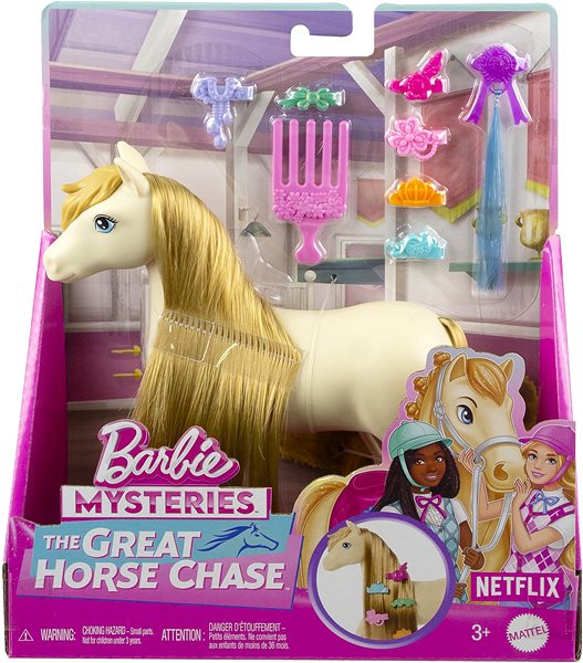 Figure Barbie Horse Tornado with accessories ...