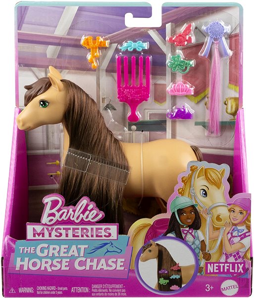 Figure Barbie Horse Pepper with accessories ...