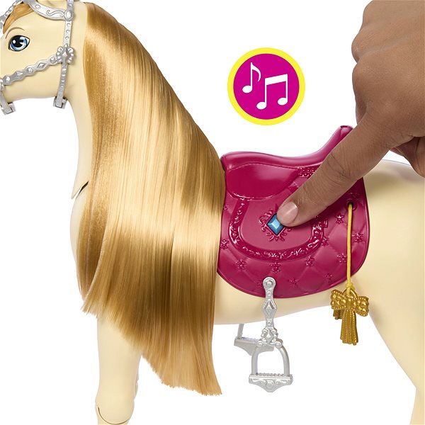 Figure Barbie Dancing horse with sounds and accessories ...