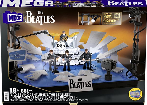 Building Set MEGA The Beatles concert with lights for collectors ...