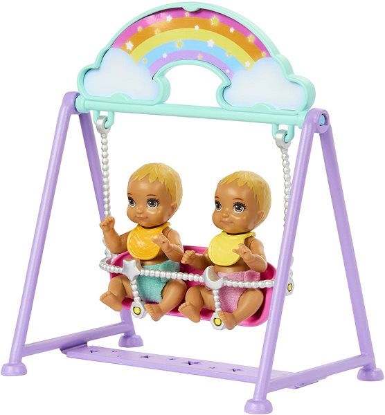 Puppe Barbie Nanny Skipper mit Zwillingen ...