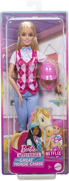Panenka Barbie Jezdkyně Malibu s doplňky ...
