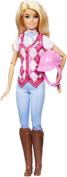 Panenka Barbie Jezdkyně Malibu s doplňky ...