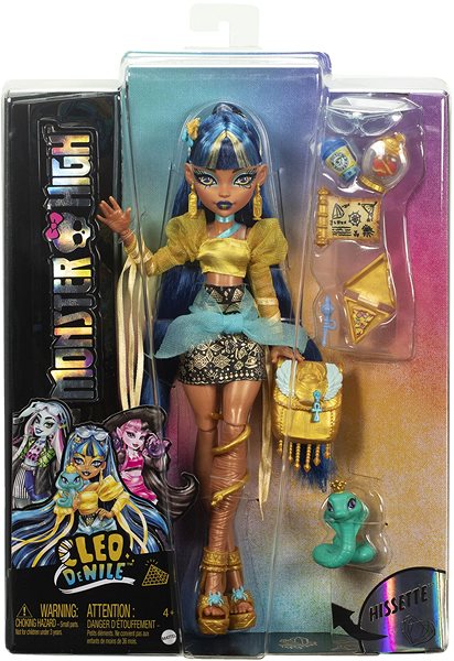 Monster High Monster monster doll Cleo with pet and accessories.