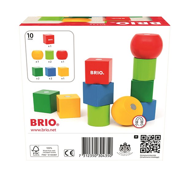 Building Set Brio 30435 Magnetic blocks ...