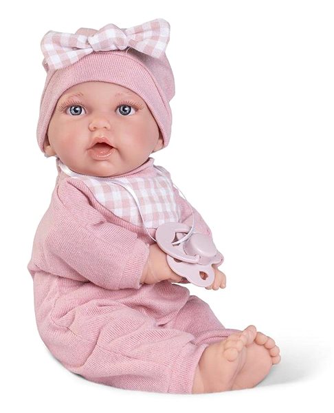 Antonio Juan 12441 Petit doll - realistic doll with soft fabric body - 27 cm .