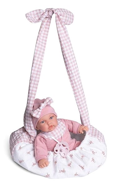 Antonio Juan 12441 Petit doll - realistic doll with soft fabric body - 27 cm .