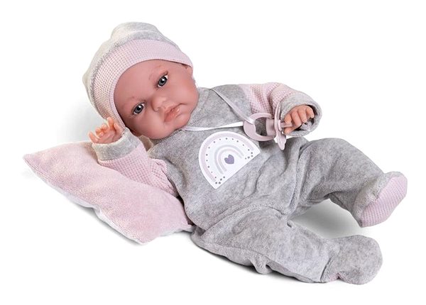 Antonio Juan 70363 Toneta doll - realistic baby with special movement function and soft fabric body.