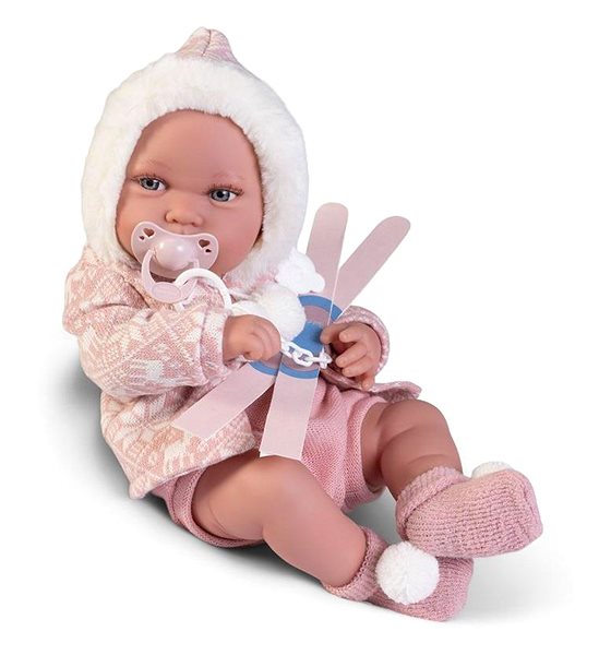 Antonio Juan 50406 Pipa doll - realistic baby with all-vinyl body - 42 cm .