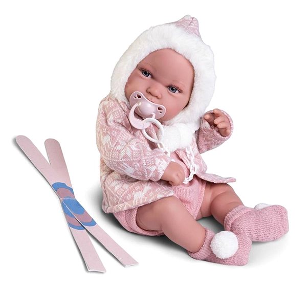 Antonio Juan 50406 Pipa doll - realistic baby with all-vinyl body - 42 cm .