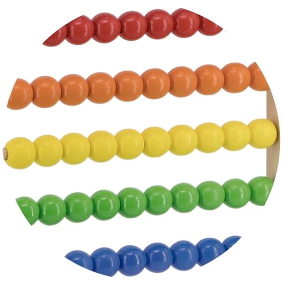 Viga Large Wooden Abacus.