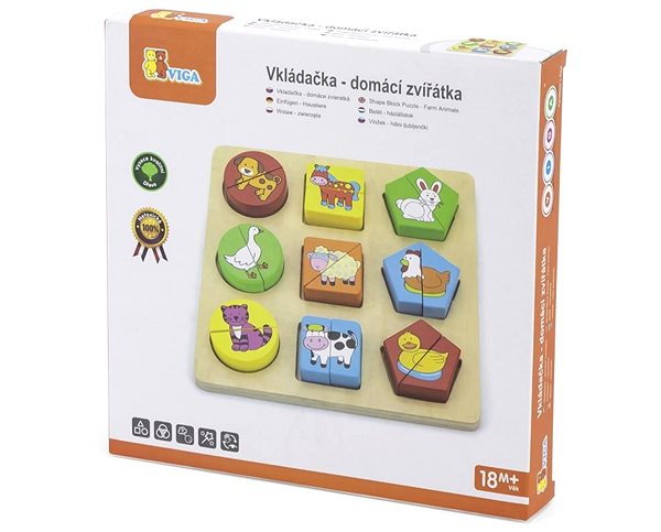 Vkládačka Viga Puzzle pro nejmenší ...