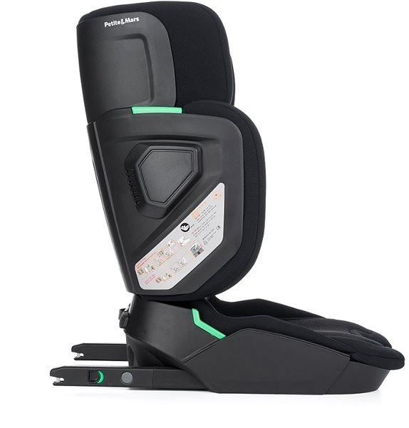 Gyerekülés Petite&Mars Flex Pro i-Size Absolute Black, 15-36 kg ...