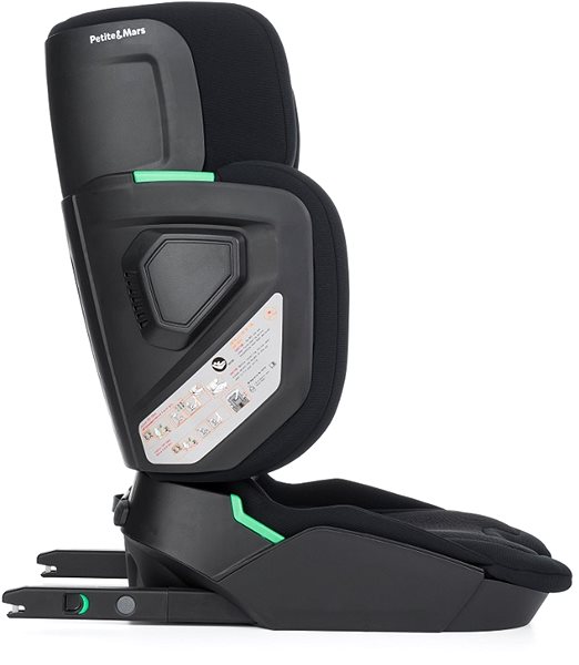 Gyerekülés Petite&Mars Flex Pro i-Size Black Air, 15-36 kg ...
