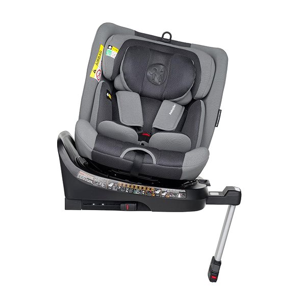 Gyerekülés PETITE&MARS Twistguard Pro i-Size Grey Air, 0-36 kg ...