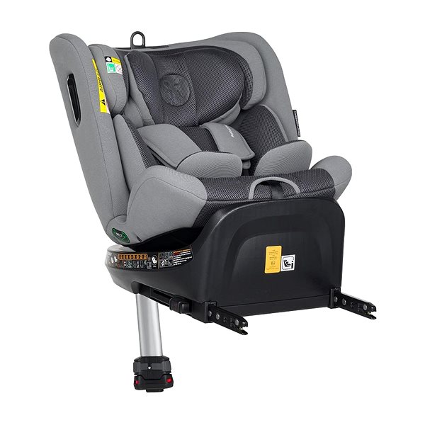 Gyerekülés PETITE&MARS Twistguard Pro i-Size Grey Air, 0-36 kg ...