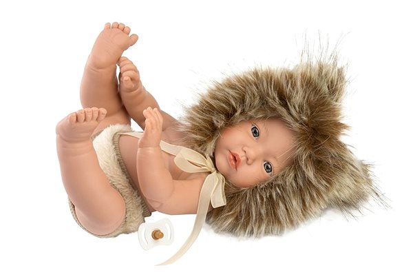 Játékbaba Llorens 63201 New Born kisfiú - élethű játékbaba teljes vinyl testtel - 31 cm ...