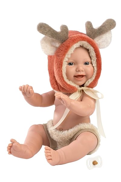 Játékbaba Llorens 63202 New Born kisfiú - élethű játékbaba teljes vinyl testtel - 31 cm ...