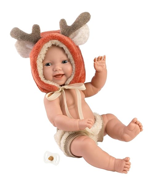 Játékbaba Llorens 63202 New Born kisfiú - élethű játékbaba teljes vinyl testtel - 31 cm ...