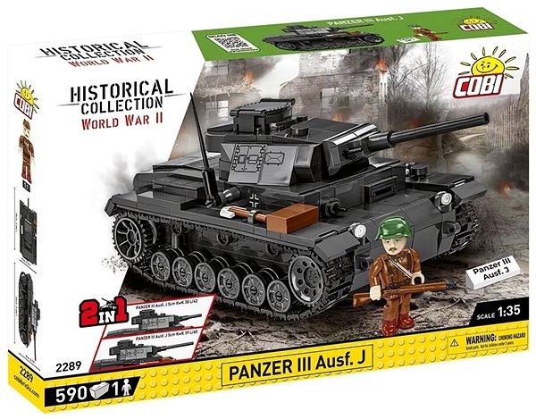 Stavebnice Cobi 2289 II WW Panzer III Ausf J 1:35 ...