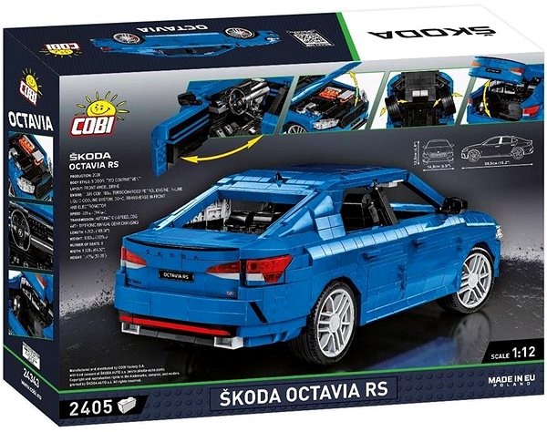Stavebnice Cobi 24343 Škoda Octavia IV RS 1:12 ...