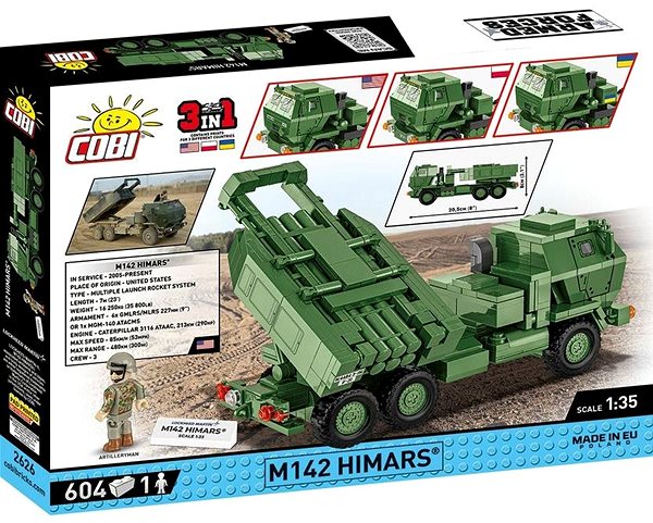 Stavebnice Cobi 2626 Armed Forces M142 Himars 1:35 ...