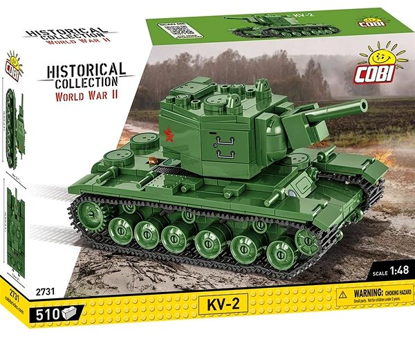 Stavebnice Cobi 2731 II WW KV-2 1:48 ...