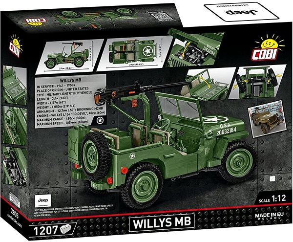 Building Set Cobi 2805 Willys MB 1:12 ...