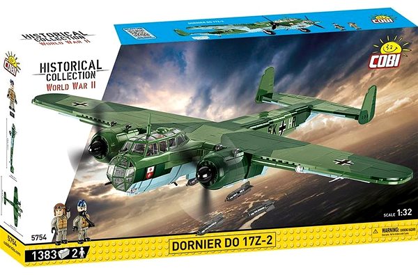 Stavebnice Cobi 5754 II WW Dornier DO 17Z-2 1:32 ...