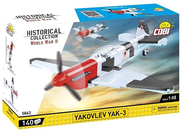 Stavebnice Cobi 5862 II WW Jakovlev YAK-3 1:48 ...