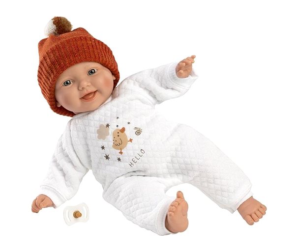 Játékbaba Llorens 63303 Little Baby - élethű játékbaba puha szövet testtel - 32 cm ...
