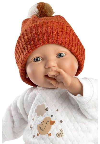 Játékbaba Llorens 63303 Little Baby - élethű játékbaba puha szövet testtel - 32 cm ...