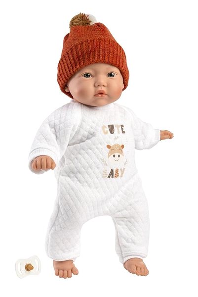 Játékbaba Llorens 63304 Little Baby - élethű játékbaba puha szövet testtel - 32 cm ...