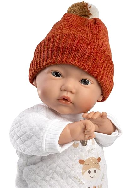 Játékbaba Llorens 63304 Little Baby - élethű játékbaba puha szövet testtel - 32 cm ...