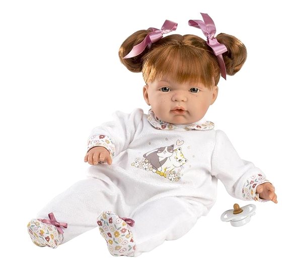 Bábika Llorens 13854 Joelle – reálna bábika s mäkkým látkovým telom – 38 cm ...