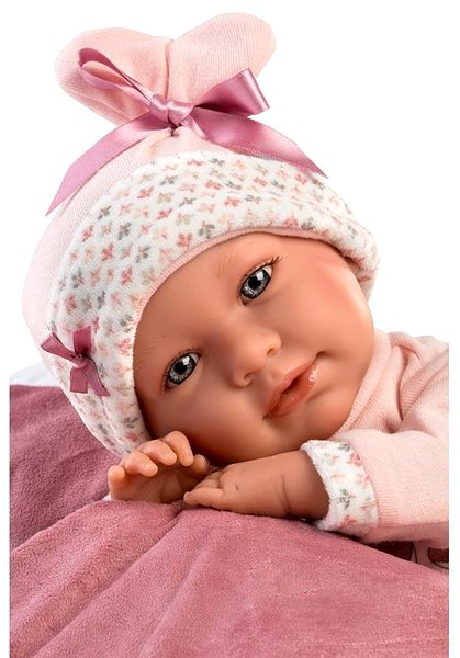 Bábika Llorens 74014 New Born – reálna bábika so zvukmi a mäkkým látkovým telom – 42 cm ...