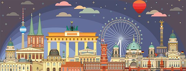 Ravensburger 120004493 Berlin at Night Panorama puzzle.