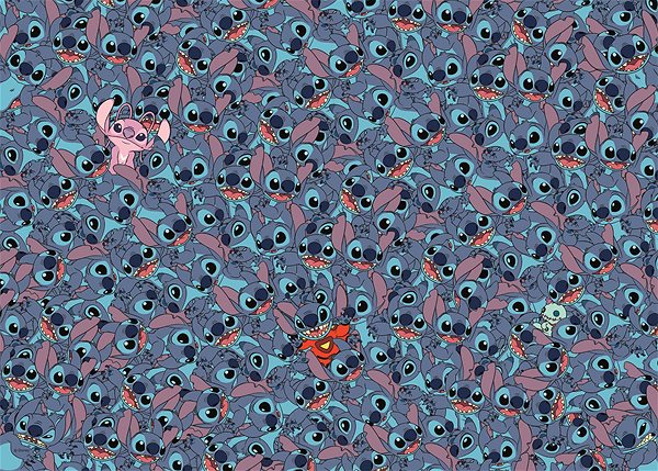 Ravensburger 120012658 Challenge Puzzle: Disney: Stitch puzzle