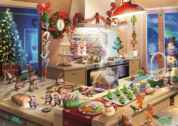 Ravensburger 120007180 Christmas gingerbread puzzle.